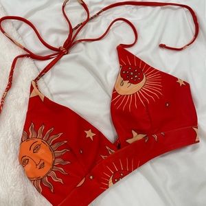 Cute red bikini top ❤️